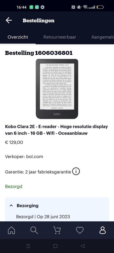 Kobo Clara 2 e-reader NIEUW