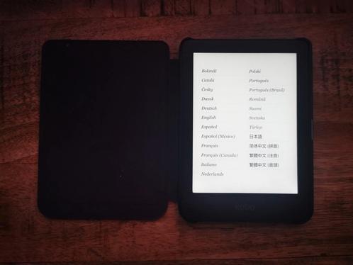 Kobo clara 2E met cover