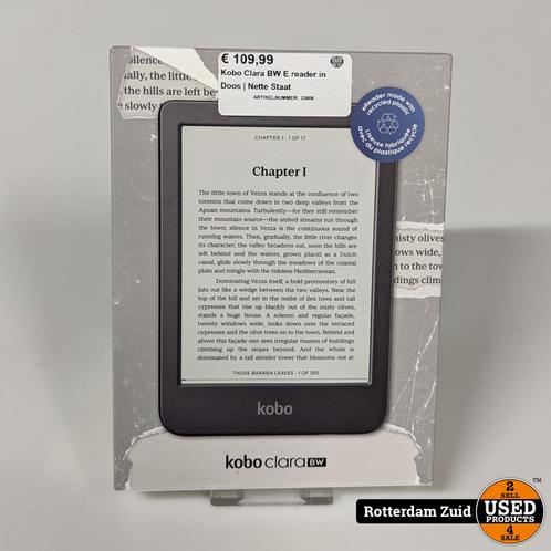 Kobo Clara BW E reader in Doos  Nette Staat