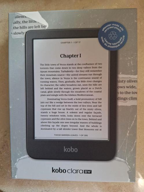 Kobo Clara BW eReader NIEUW ongeopend