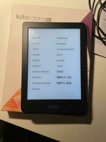 Kobo Clara HD E-reader - 8 GB - WiFi - Zwart