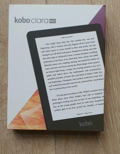 Kobo Clara HD e reader         garantie tot juli 2023