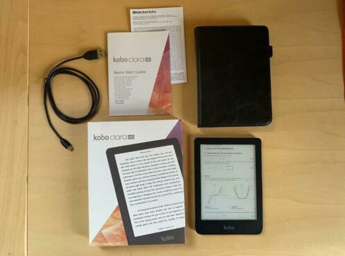 Kobo clara HD E-reader magnetische hoes nieuwe staat