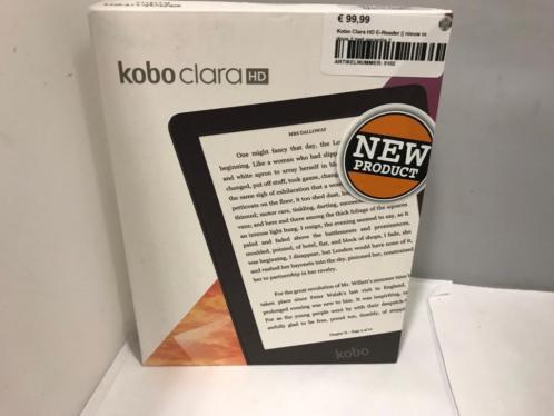 Kobo Clara HD E-Reader  nieuw in doos  met garantie 