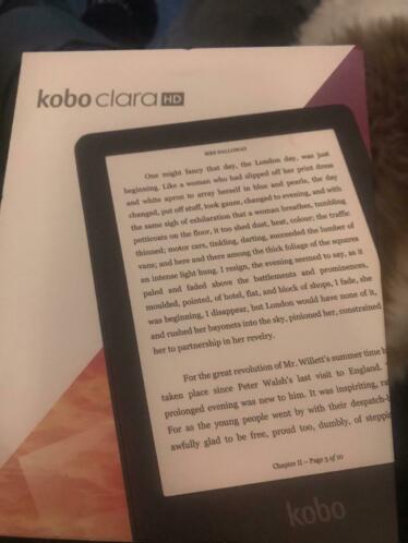 Kobo e reader clara HD nooit gebruikt.