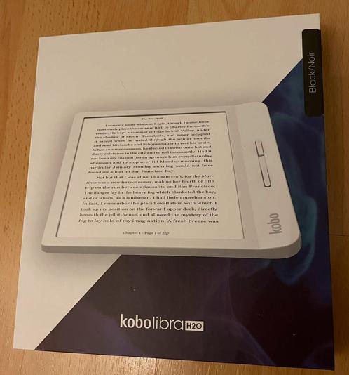 Kobo e-reader kobo libra H2O zwart 7.0quot waterproef