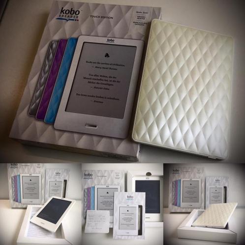 Kobo e-reader touch edition Pearl Quilt wit