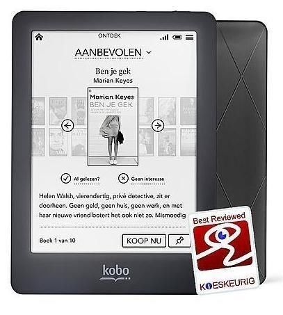 KOBO E-readers Touch, Glo, Refurbished, Aura H20 en Kobo Arc