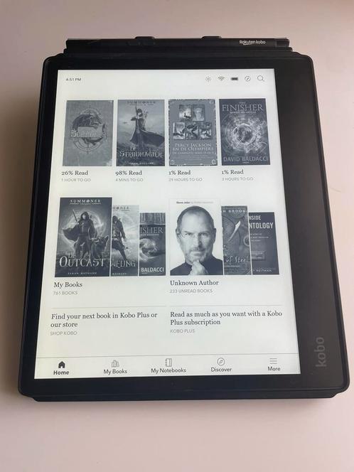 Kobo Elipsa met pen en sleep cover