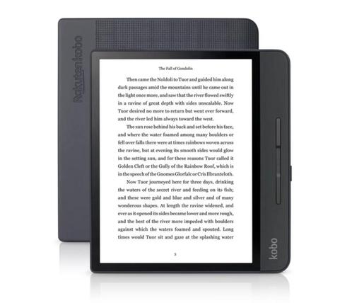 Kobo Forma 8 inch ereader met doos en hoes in nette staat