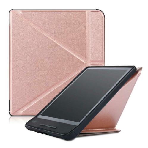 Kobo Forma hoes - Tri-Fold Book Case - Ros Goud