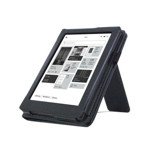 Kobo Glo (6) N613 - 2in1 Stand Cover  Sleepcover - Zwart