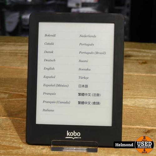 Kobo Glo Digitale Boeken Tablet Zwart  Nette Staat  210