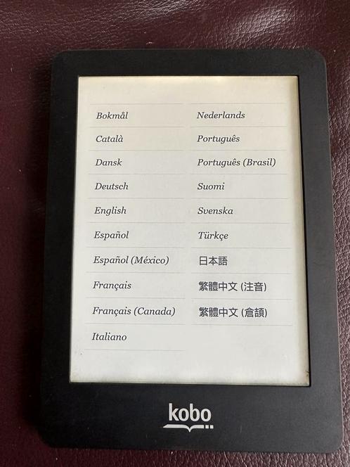 Kobo glo E-reader zwart