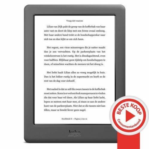 Kobo Glo HD e-reader voor  129.00