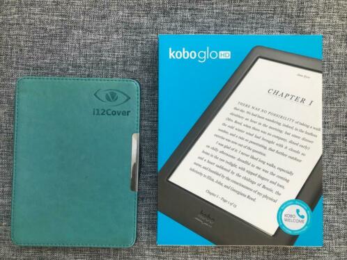 Kobo glo hd  verlichting  sleepcover  lader  boeken