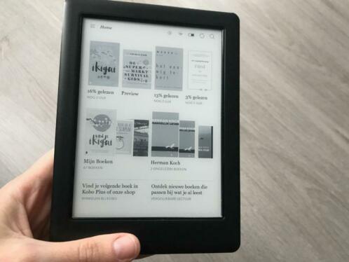 Kobo Glo HD - Zwart - ereader - in perfecte staat