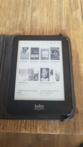 Kobo glo met orginele hoes