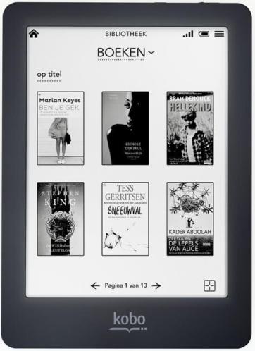 Kobo Glo N613 e-Reader - Zwart