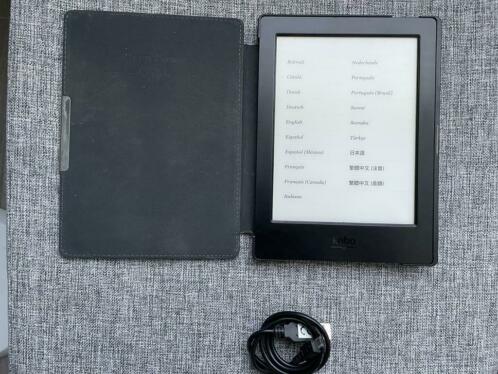 Kobo h2o ereader  verlichting  waterdicht  sleepcover