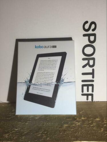 Kobo H2O met schermverlichting en waterdicht