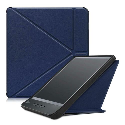 Kobo Libra H2O hoesje - Tri-Fold Book Case - Donker Blauw