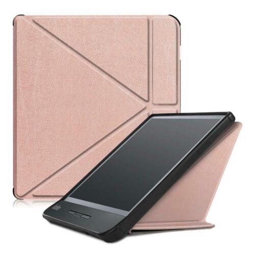 Kobo Libra H2O hoesje - Tri-Fold Book Case - Ros Goud