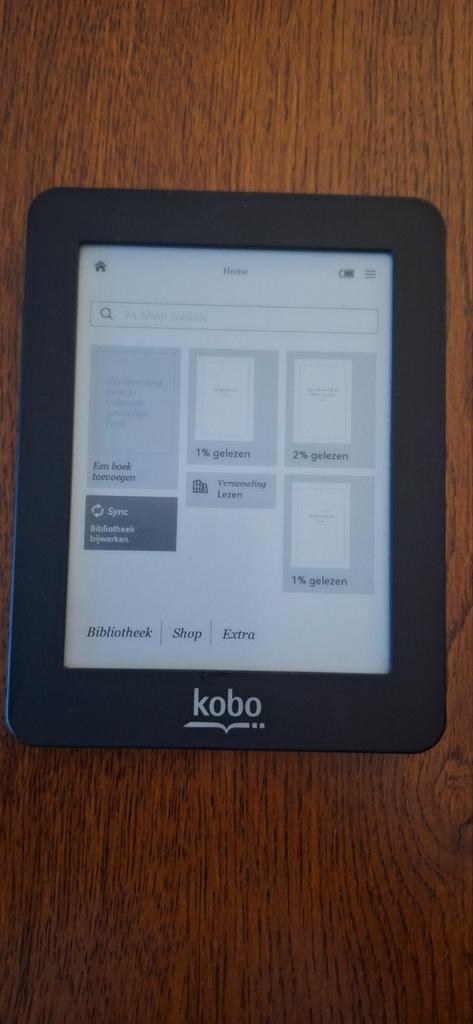 Kobo Mini E reader met bijna 4000 boeken