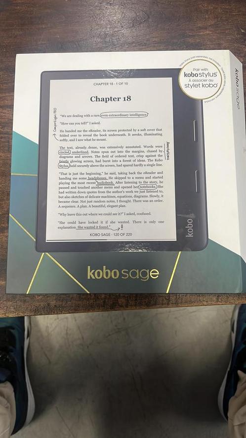 Kobo sage e-reader (nieuw)