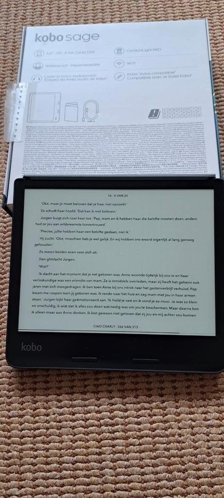 Kobo sage inclusief sleepcover