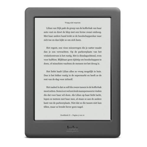 Kobo Touch 2.0 e-reader voor  89.00