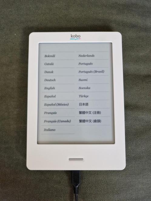 Kobo Touch e-reader wit