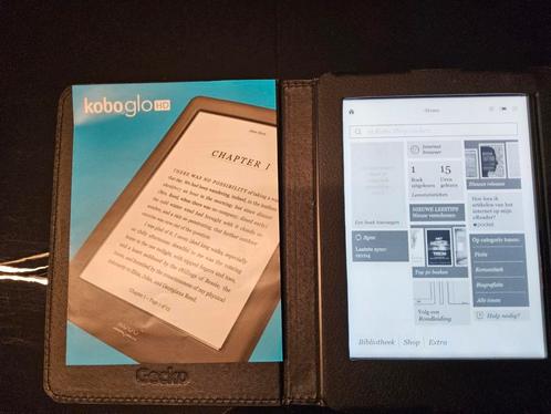 Koboglo ereader met sleep cover Gecko