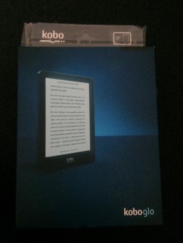 Koboglo N-613 e-reader inclusief lederen hoes nieuw
