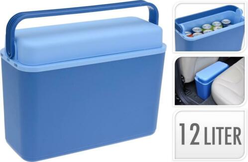 Koelbox 12 liter ijsblauw