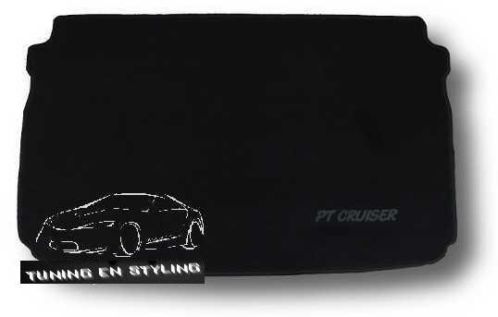 Kofferbakmat Velours met logo Chrysler PT Cruiser (00-09)