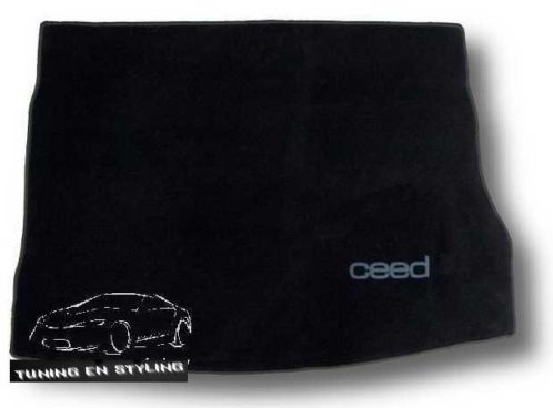 Kofferbakmat Velours met logo KIA Cee039d (06-)