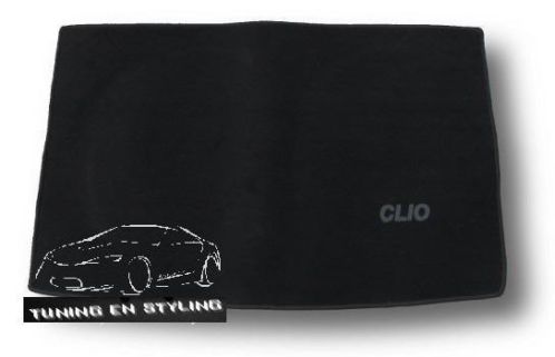 Kofferbakmat Velours met logo Renault Clio (05-) 