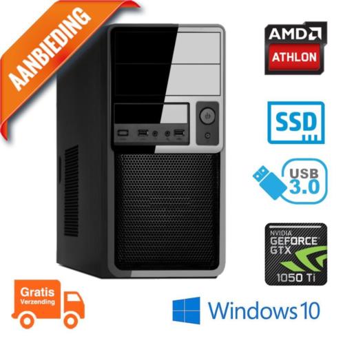 KONINGSDAG DEALS AMD X4 845 240GB SSD 8GB GTX1050 Ti W10