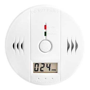 Koolmonoxide melder co2 gas alarm detector meter binnen  di