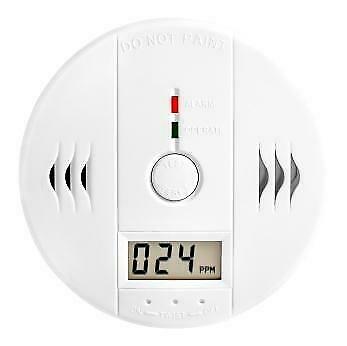 Koolmonoxide melder co2 gas alarm detector meter binnen  di