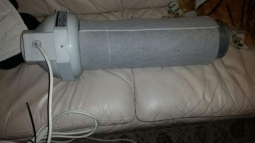 Koolstof filter met ventilator