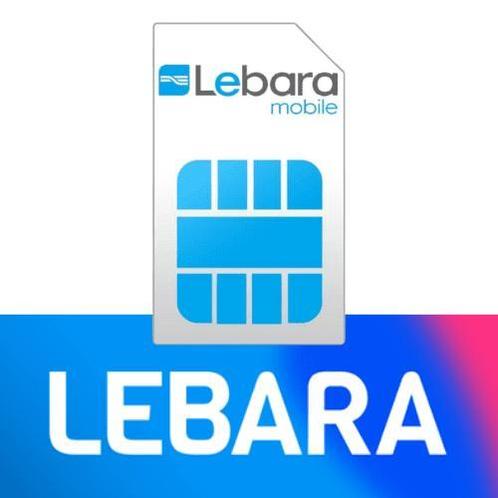 Koop hier uw Lebara prepaid simkaart  inclusief 5  50MB