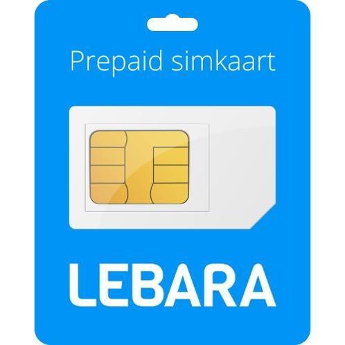 Koop hier uw Lebara simkaart  Bonustegoed 5  200MB data