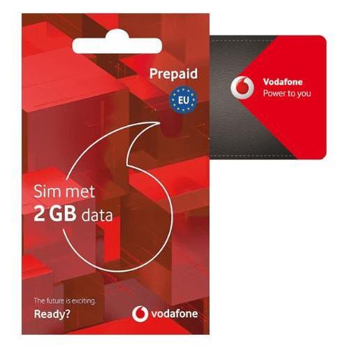 Koop hier uw Vodafone Online simkaart - 2GB data gratis