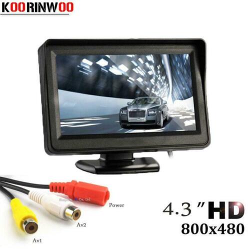 Koorinwoo HD Mini 4.3 inch Monitor Digitale tft lcd 800480