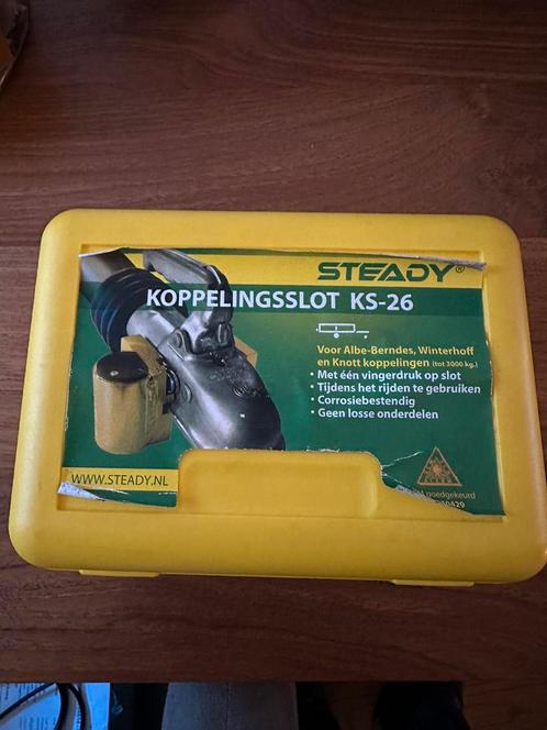 Koppelingsslot aanhanger Steady KS-26