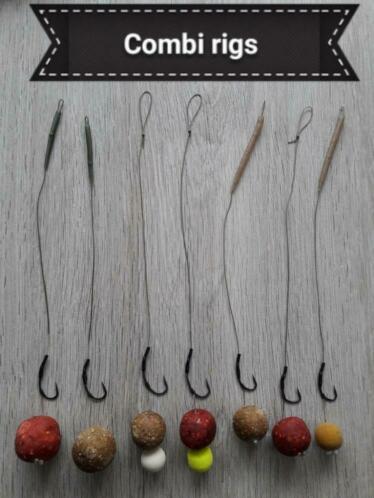 Korda ronnie rig, chod rig,Combi rigs,Nash leadcore leaders