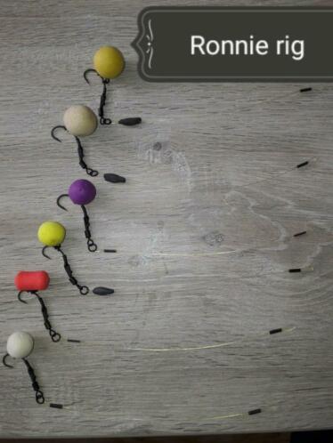 Korda ronnie rig, chod rig,Combi rigs,Nash leadcore leaders