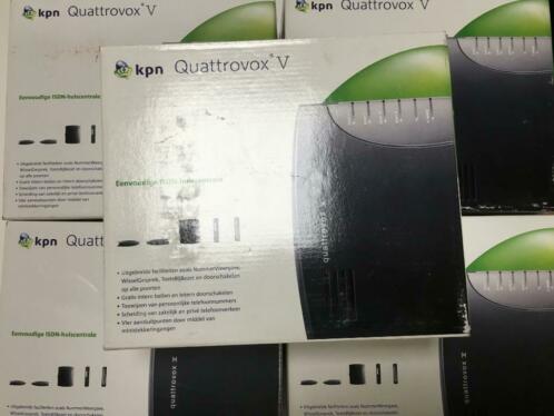 KPN Quattrovox 5 ISDN NIEUW inclusief voeding met factuur